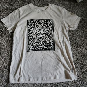 Brand: Vans Size: Medium Color: Cream, White, Black